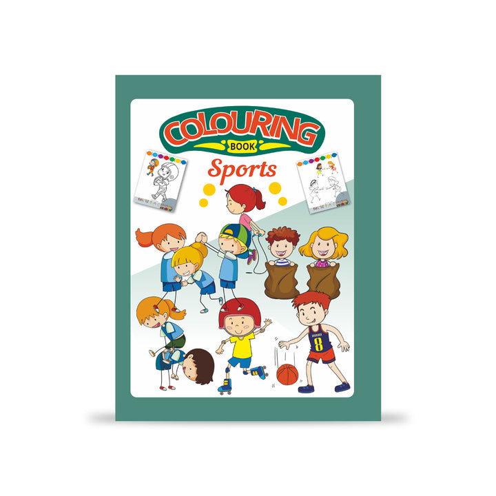 Sports Colouring Book for Kids – 32 Pages | Fun Learning Activity